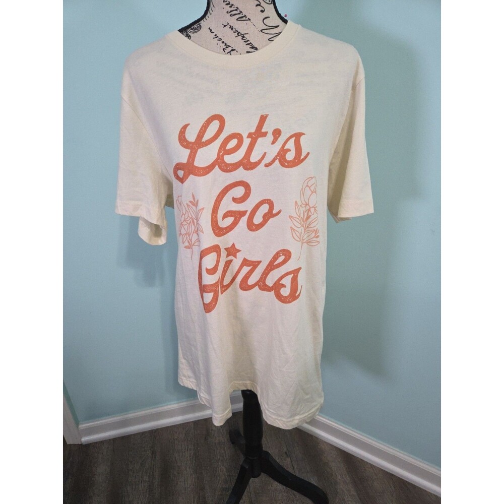 Lets go girls golden rose clothing tshirt new small medium
